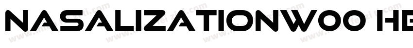 NasalizationW00 Heavy字体转换